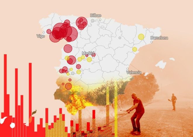¿Qué zonas se han quemado más? Los datos y mapas de los incendios de 2025