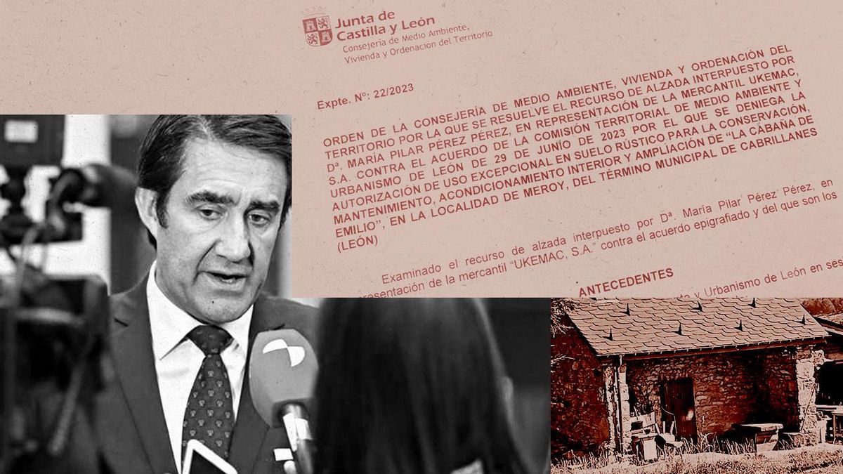 El consejero de Medio Ambiente de Castilla y León legalizó una vivienda en un parque natural al empresario que contrató a su hijo