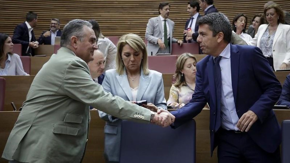Carlos Mazón y dos de sus consellers gastan más de 22.000 euros en cenas y comidas en solo seis meses