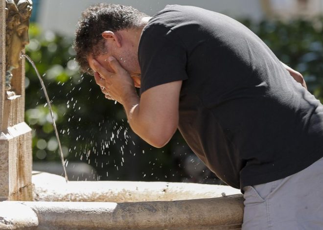 La semana empieza con cinco comunidades en aviso naranja por temperaturas de hasta 42 grados por la ola de calor