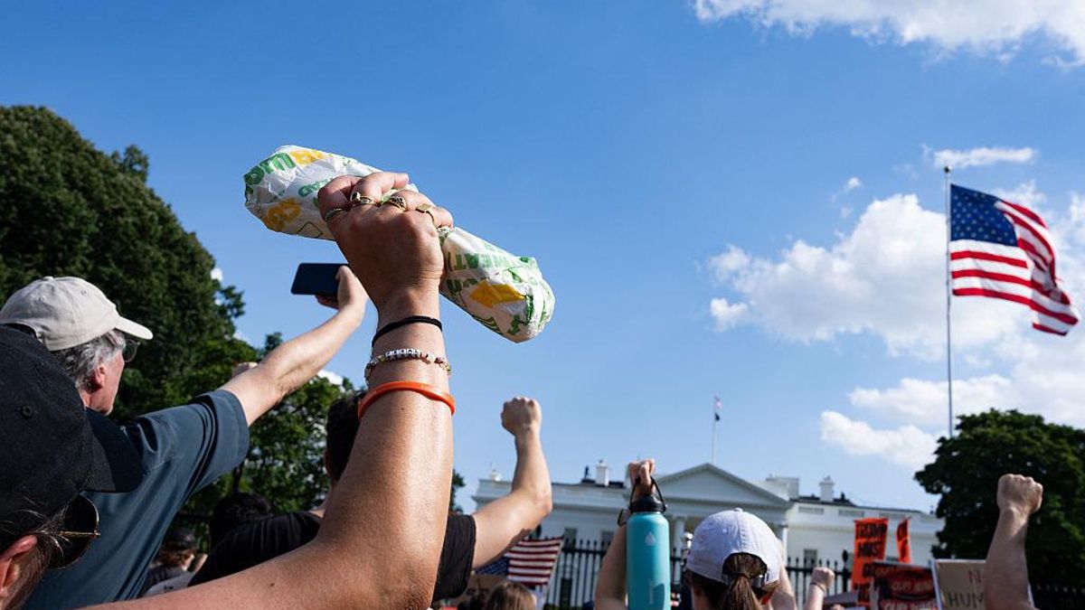 El ‘crimen del bocadillo’ y otras escenas en los tribunales del Washington militarizado por Trump