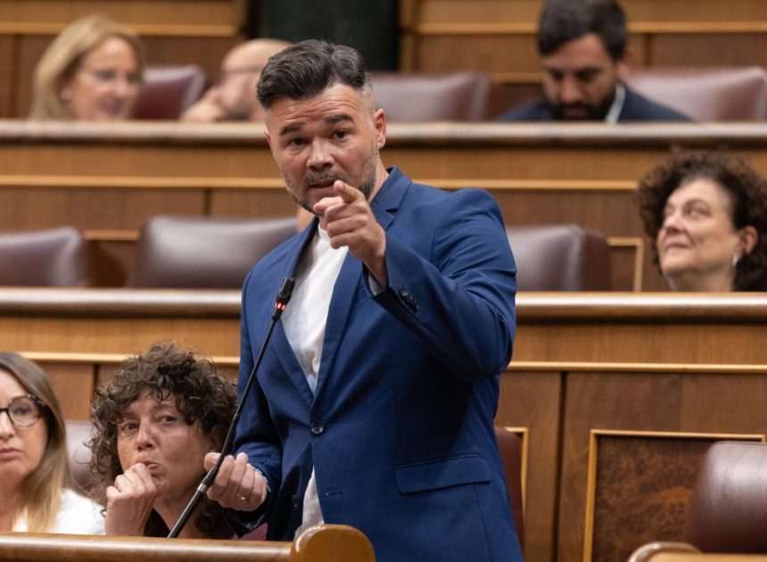Joan Tardà aboga por una plataforma de la izquierda catalana más allá del PSC: «Contribuiría a impedir la victoria Feijóo/Abascal»
