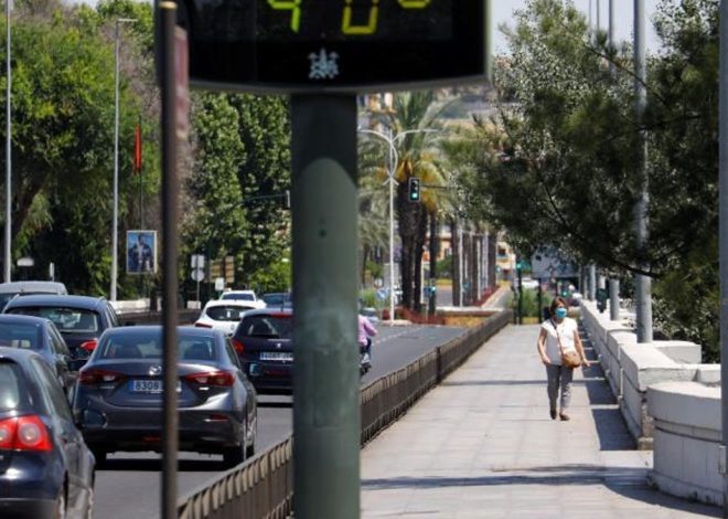 Las temperaturas suben también en el norte con cinco comunidades en alerta naranja en plena ola de calor