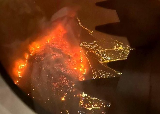 Amanecer de humo y cenizas en Madrid mientras el fuego abrasa a 30 kilómetros: «El incendio en Tres Cantos es un espejo»