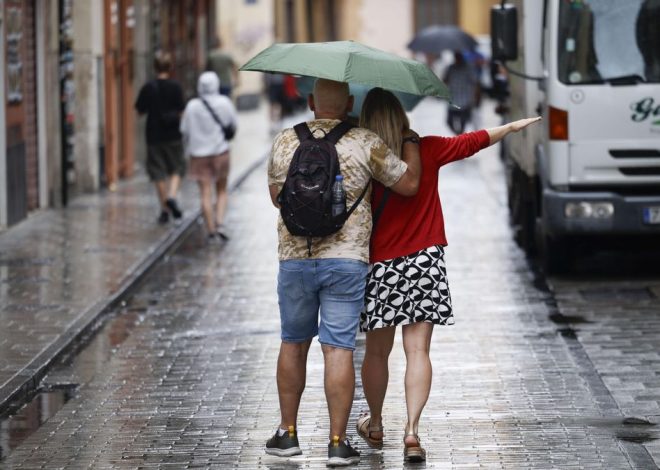 La Aemet prevé un viernes pasado por agua antes de la ola de calor: activa avisos en ocho comunidades por tormentas
