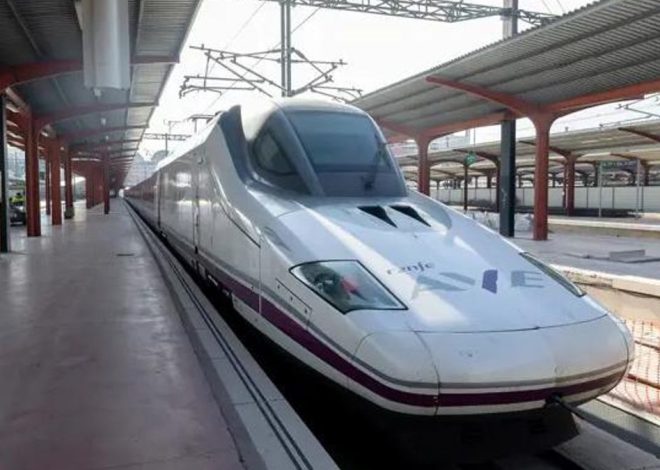 Suspendida la circulación en la línea de AVE Madrid-Andalucía por el incendio de un convoy en Argamasilla de Calatrava