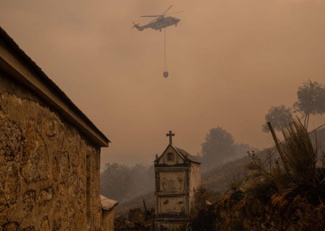 Varios heridos, desalojos y confinamientos por los incendios de Ourense, que calcinan 8.000 hectáreas