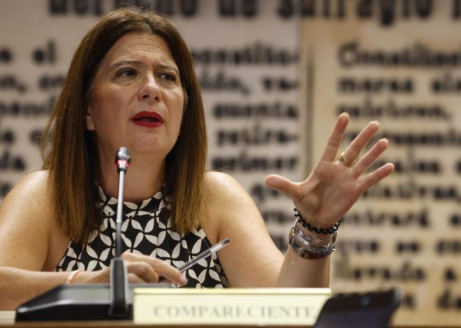Leire Díez dice en el Senado que “no recibía instrucciones” de Santos Cerdán y trata de desvincularse del PSOE
