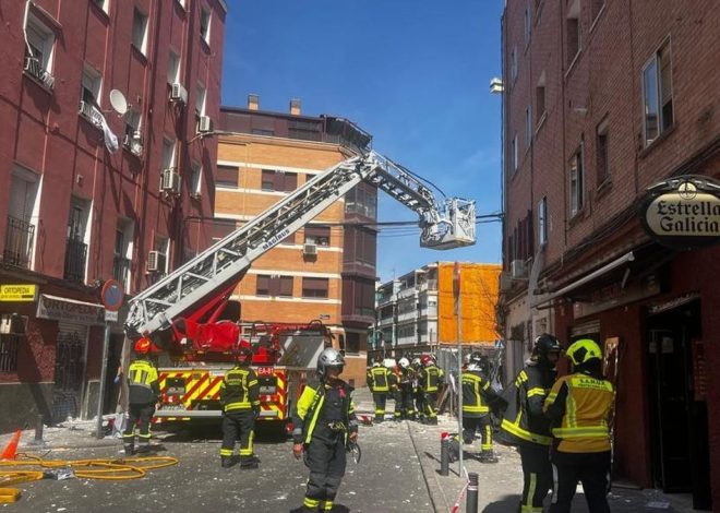 Una explosión en un bar de Madrid deja 21 heridos, tres de ellos de gravedad