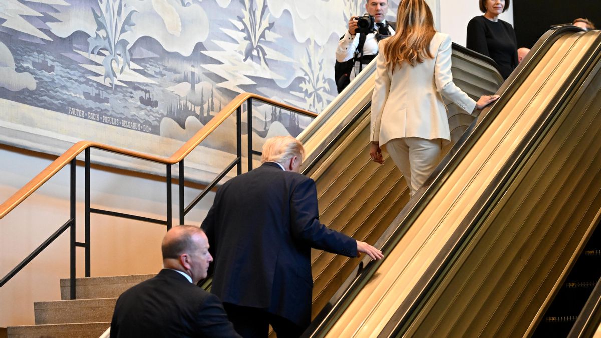 Trump pide «una investigación del sabotaje» de la escalera mecánica: «¡Los responsables deberían ser detenidos!»