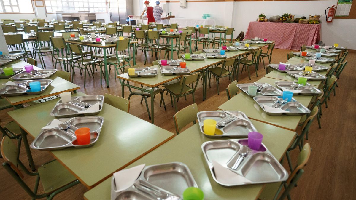 ¿Quién utiliza el comedor escolar? Melilla es el lugar con más pobreza y menos uso; en la rica Euskadi llegan al 80%