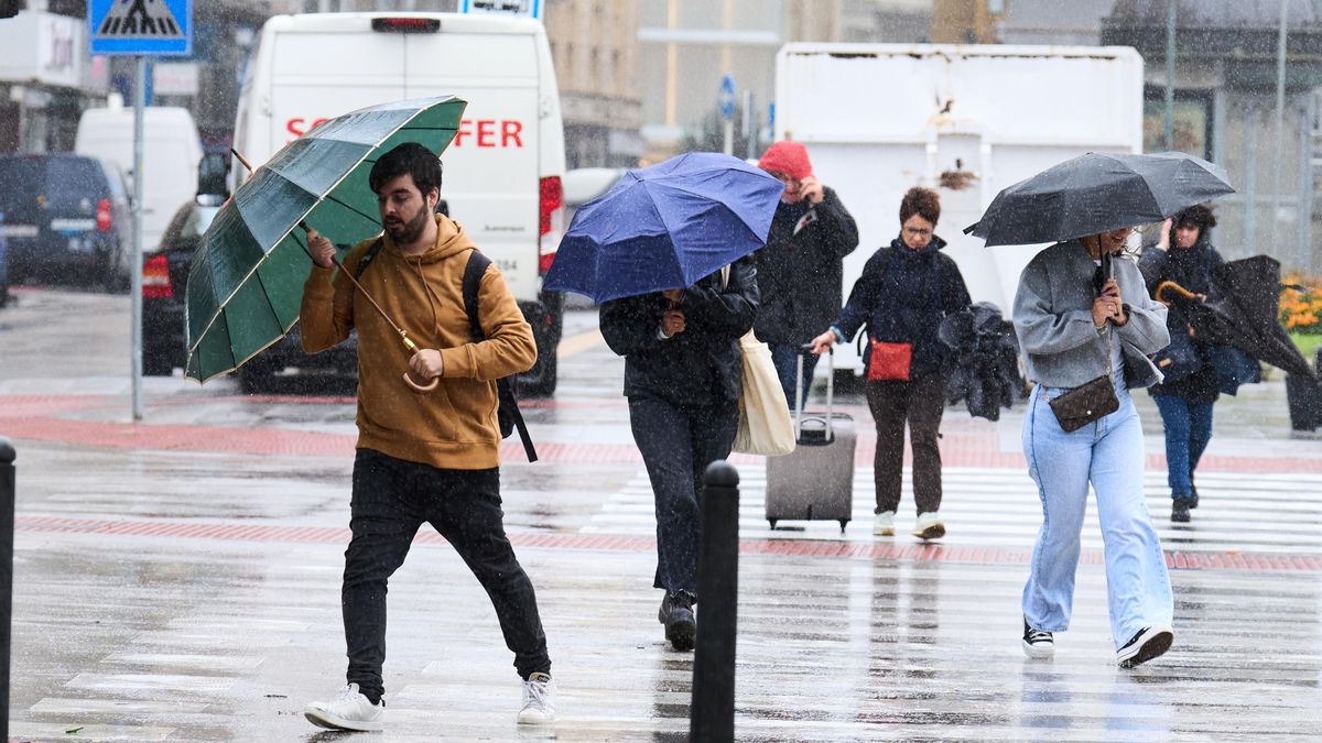 Las lluvias persisten hoy en Catalunya a la espera la llegada de los restos del huracán Gabrielle