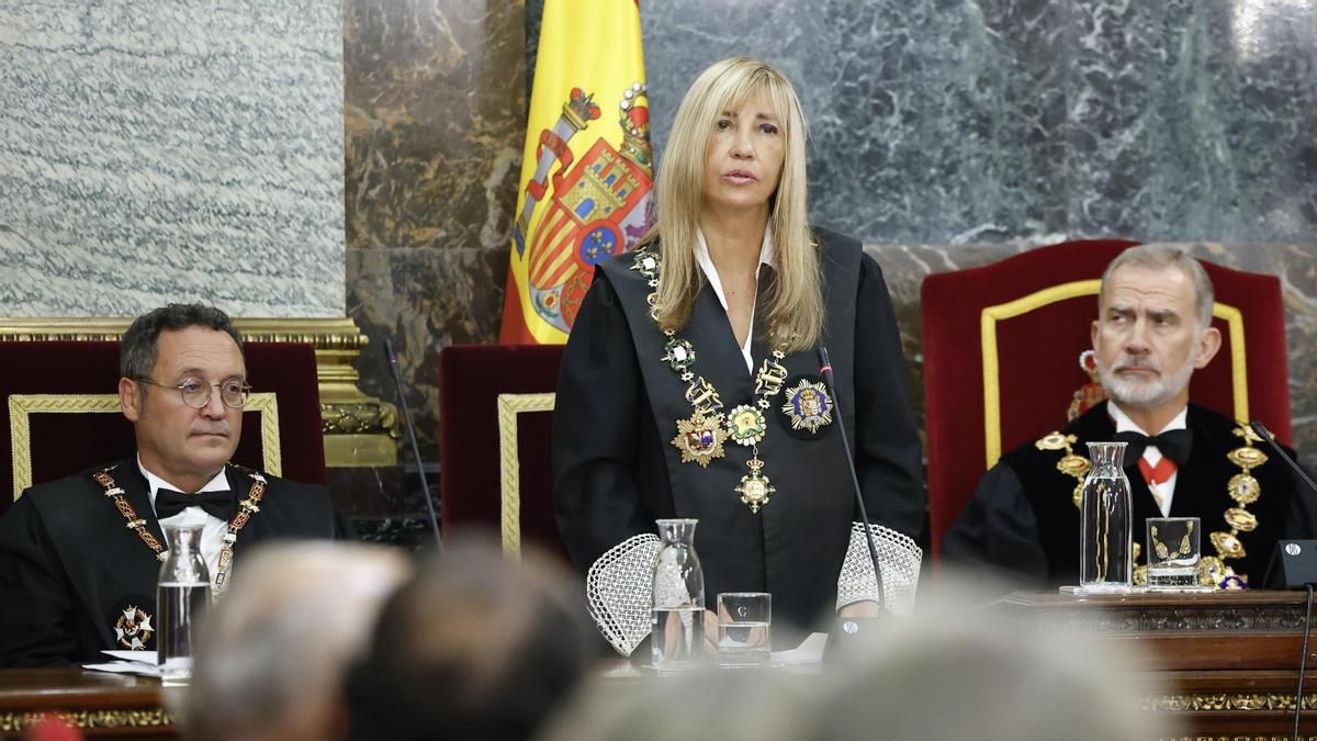 La presidenta del Poder Judicial pide frenar las «descalificaciones» a los jueces: «Son inoportunas y rechazables»