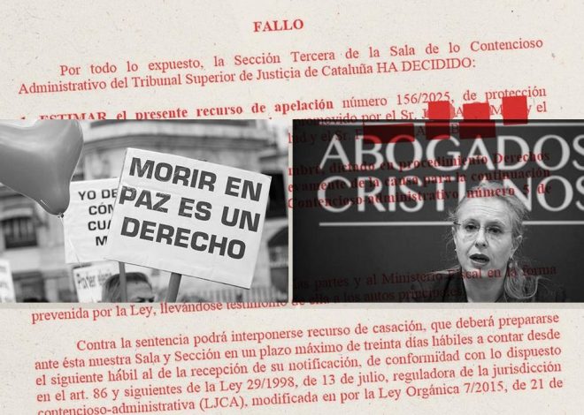Los ultras Abogados Cristianos se querellan ahora contra siete expertos que avalaron la eutanasia de la joven N.