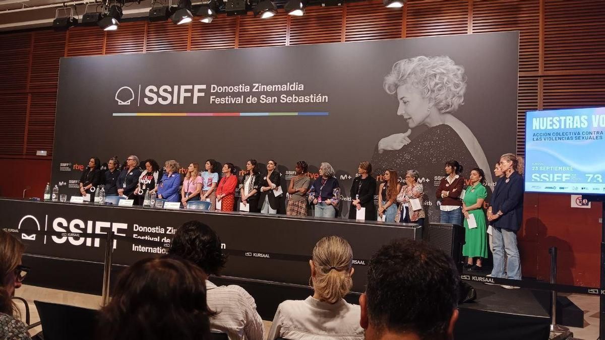 El Festival de San Sebastián alza la voz contra las violencias sexuales en el cine: «Son responsabilidad de toda la industria»