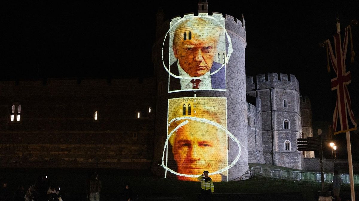 El vídeo proyectado en Reino Unido sobre la relación de Trump con Epstein: “El presidente de EEUU fue amigo íntimo del mayor pedófilo”