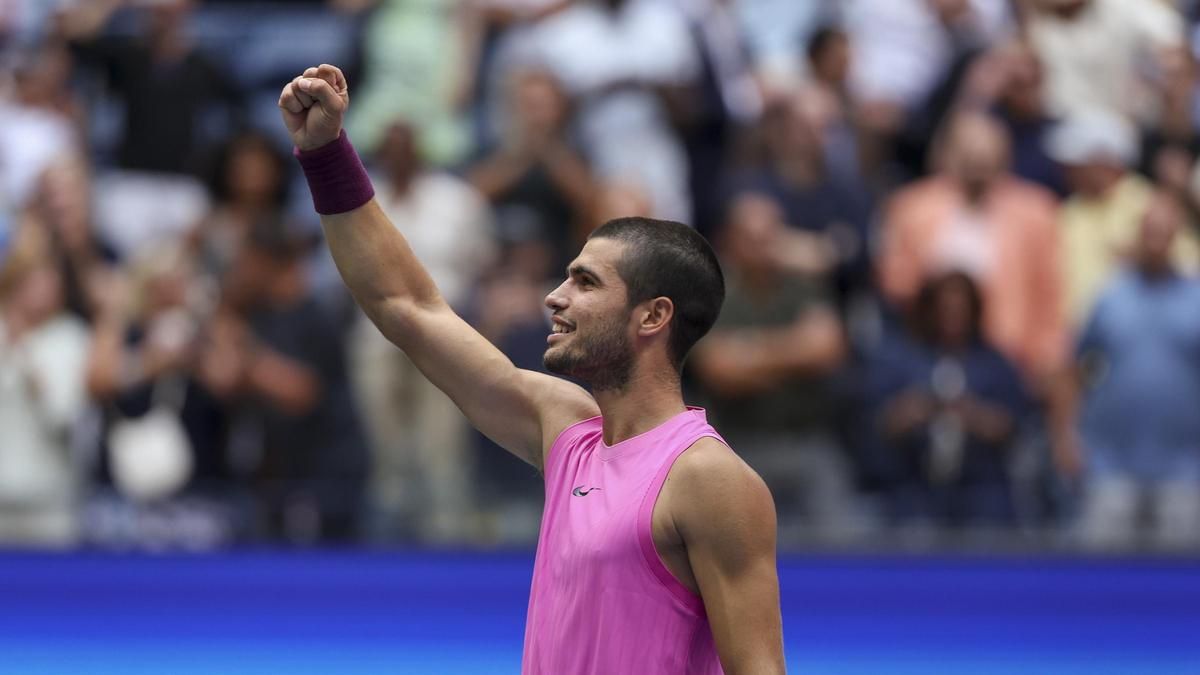 Alcaraz, sobre la asistencia de Trump a la final del US Open: «Siempre es muy bueno para el torneo»