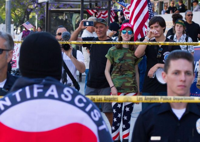 Trump designa Antifa organización terrorista, a pesar de que ni siquiera es una organización