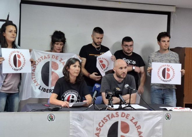 La plataforma de los 6 de Zaragoza valora como una «victoria» los dos indultos pero avisa: «Seguiremos peleando»