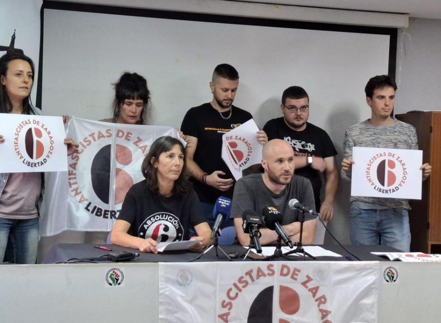 La plataforma de los 6 de Zaragoza valora como una «victoria» los dos indultos pero avisa: «Seguiremos peleando»