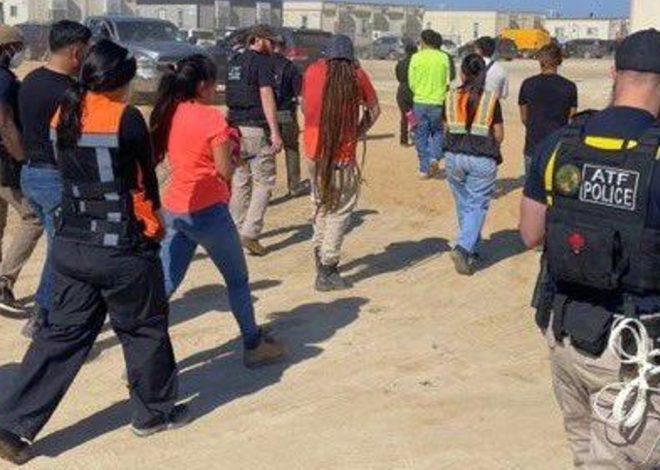 Las autoridades migratorias de EEUU detienen a 475 personas tras una macrorredada en una planta de Hyundai en el estado de Georgia