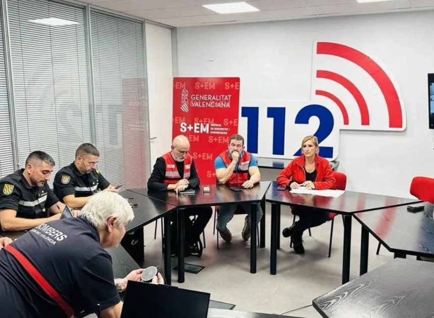 Un vídeo captado en el Cecopi confirma la tensión entre Salomé Pradas y la CHJ: «Llamad a Polo, a mí no me apetece»