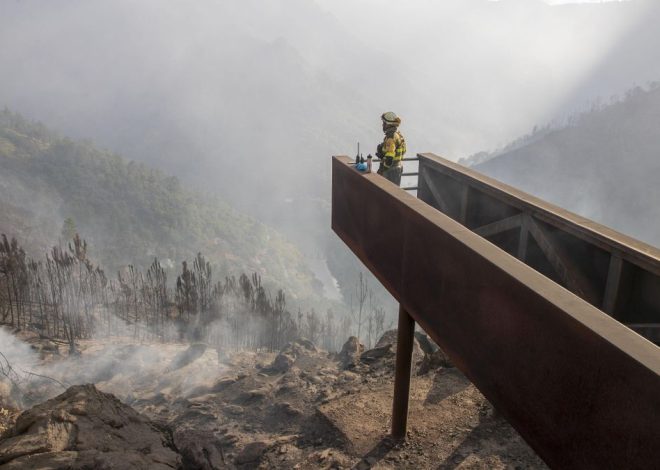 Tres fuegos siguen activos en Galicia tras extinguirse el incendio de O Bolo (Ourense)
