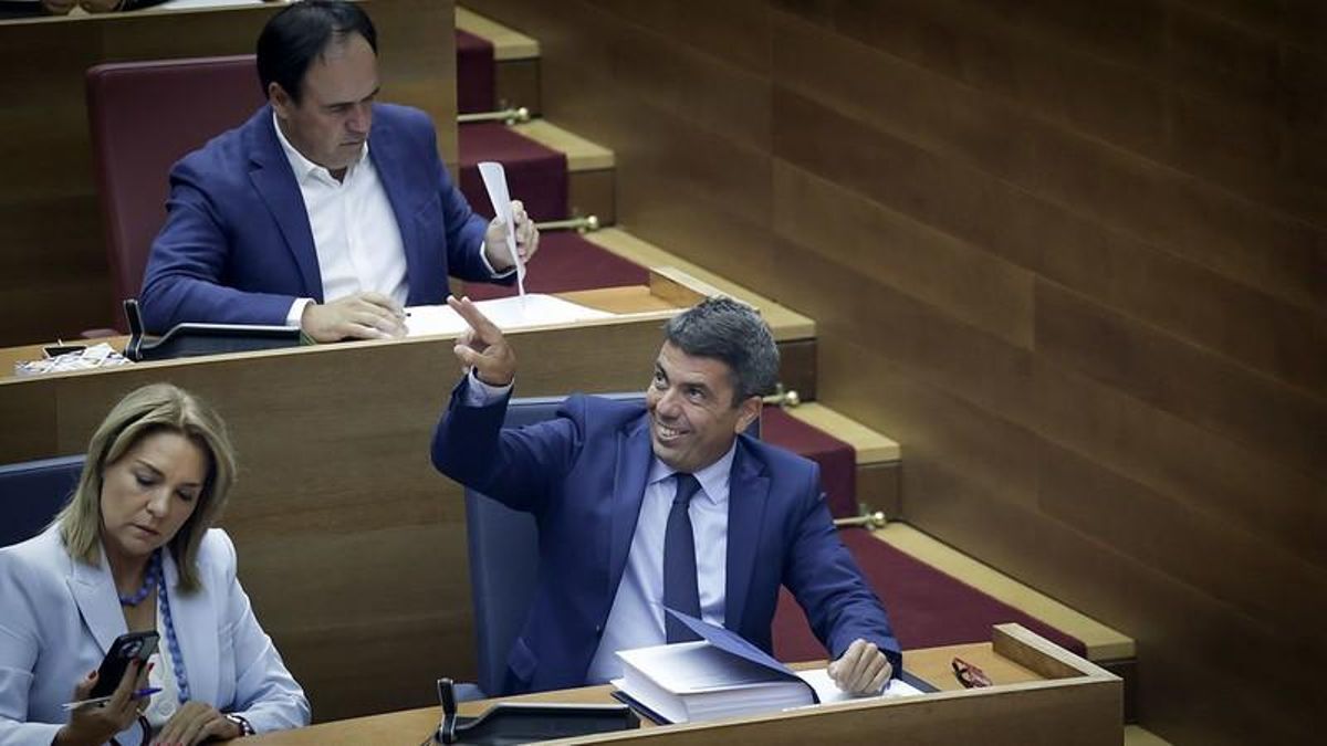 Mazón agita el miedo a una nueva dana con bulos de hace 11 meses y obvia que sus bomberos deben vigilar los barrancos