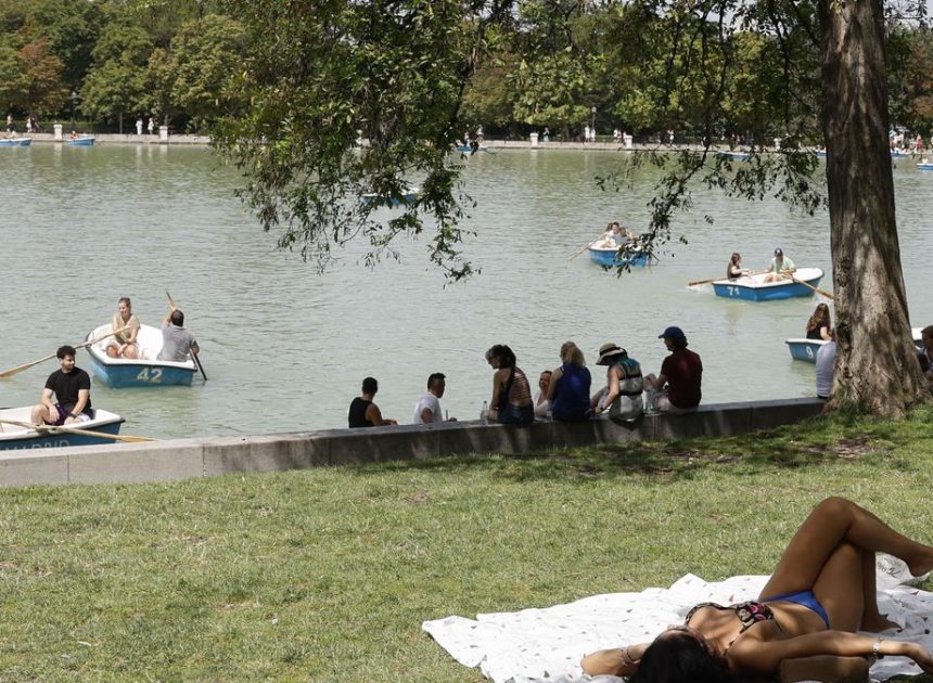 La Comunidad de Madrid vive este jueves su día más caluroso de la semana con hasta 38 grados