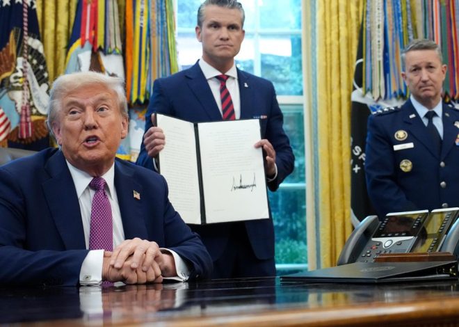 Trump firma la vuelta del Departamento de Guerra a EEUU: «Habíamos decidido ser ‘wokes’ que no querían ganar batallas»