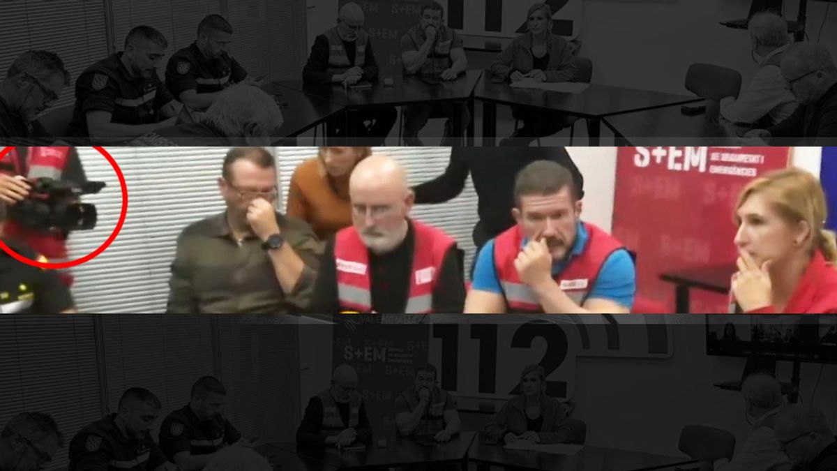El Gobierno de Mazón grabó un vídeo del Cecopi que nunca ha entregado a la jueza de la dana