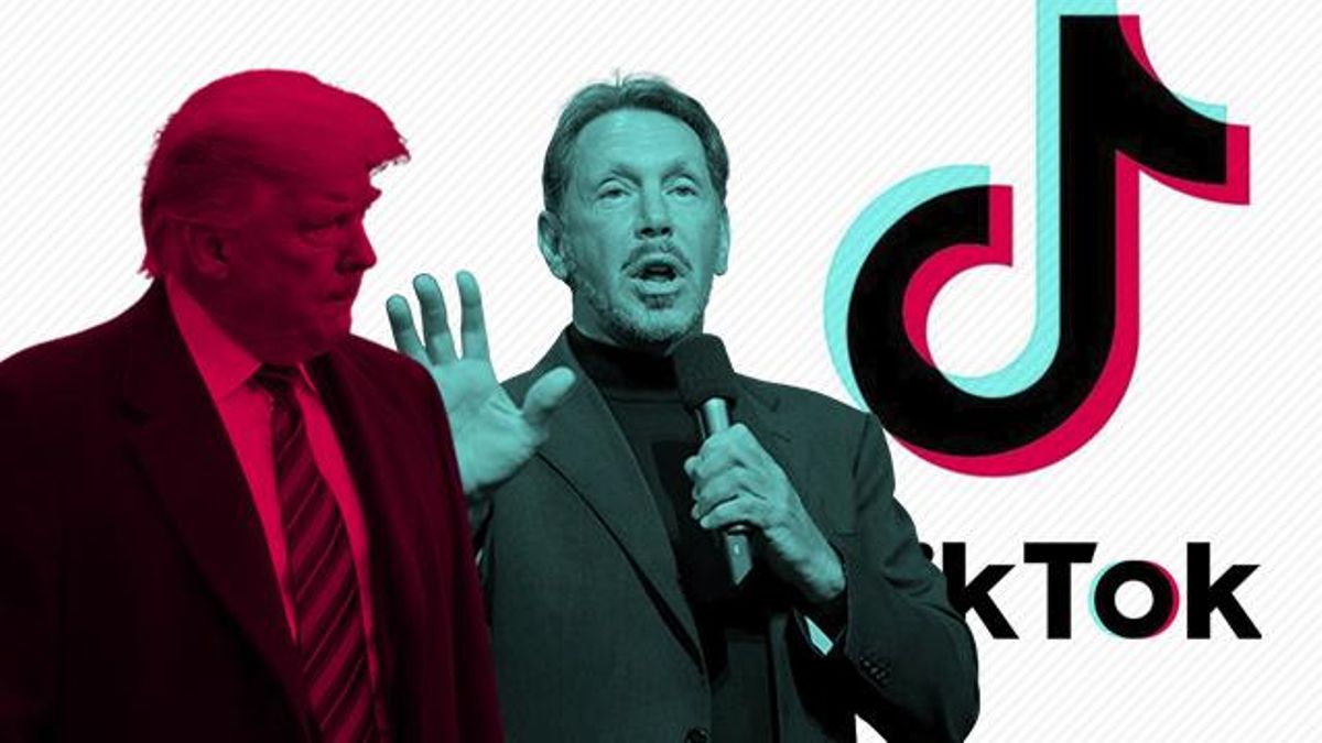 Trump y su amigo Larry Ellison controlarán el algoritmo de TikTok en EEUU si se cierra el acuerdo con China