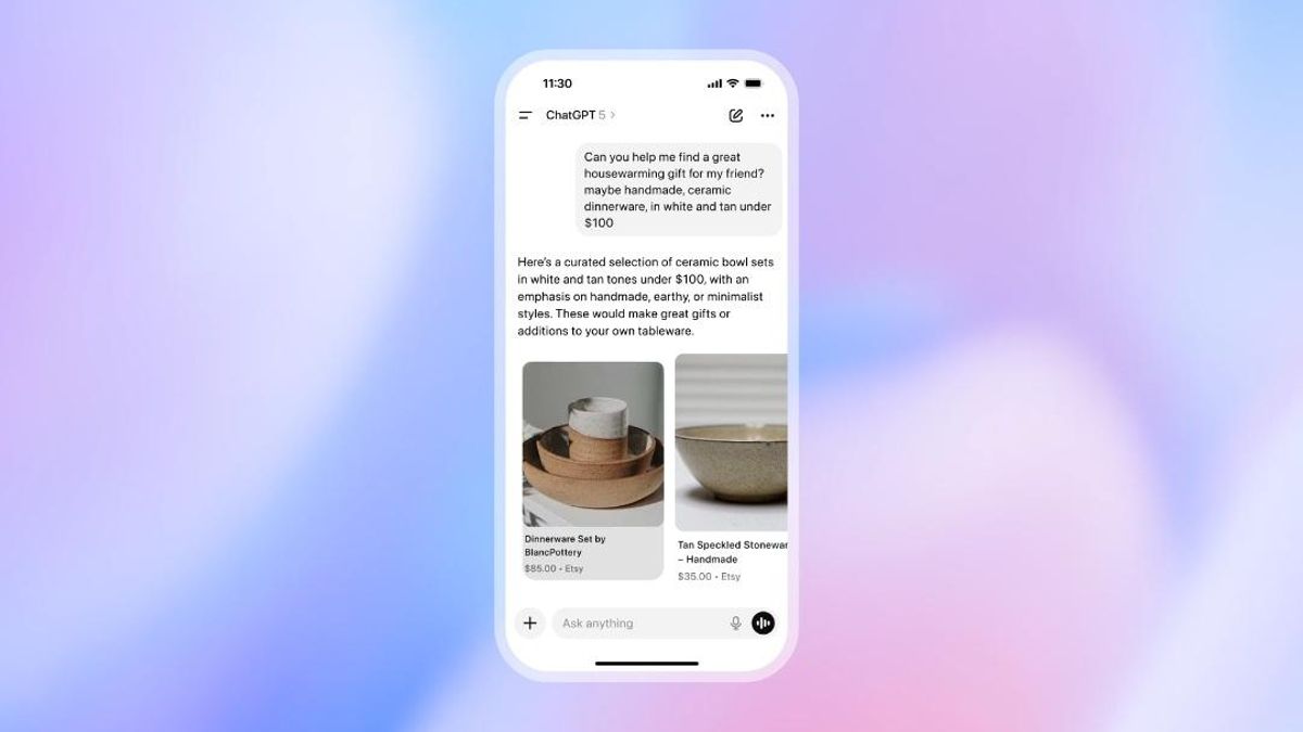 ChatGPT se podrá utilizar a partir de ahora para la compra directa de productos