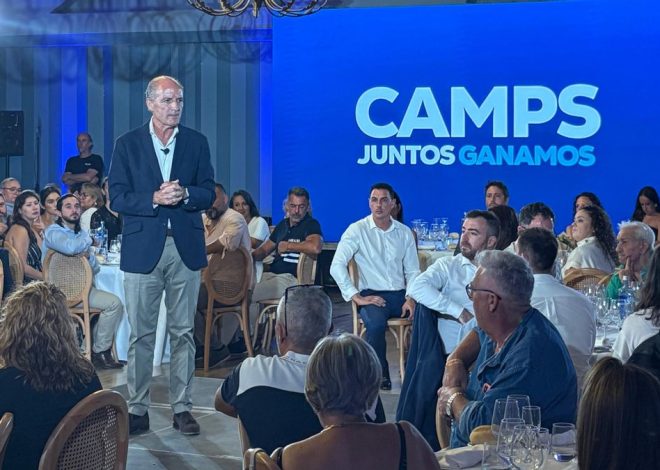 Camps se postula ante una nueva crisis de Mazón por El Ventorro: «Soy el único militante que quiere presidir el partido»