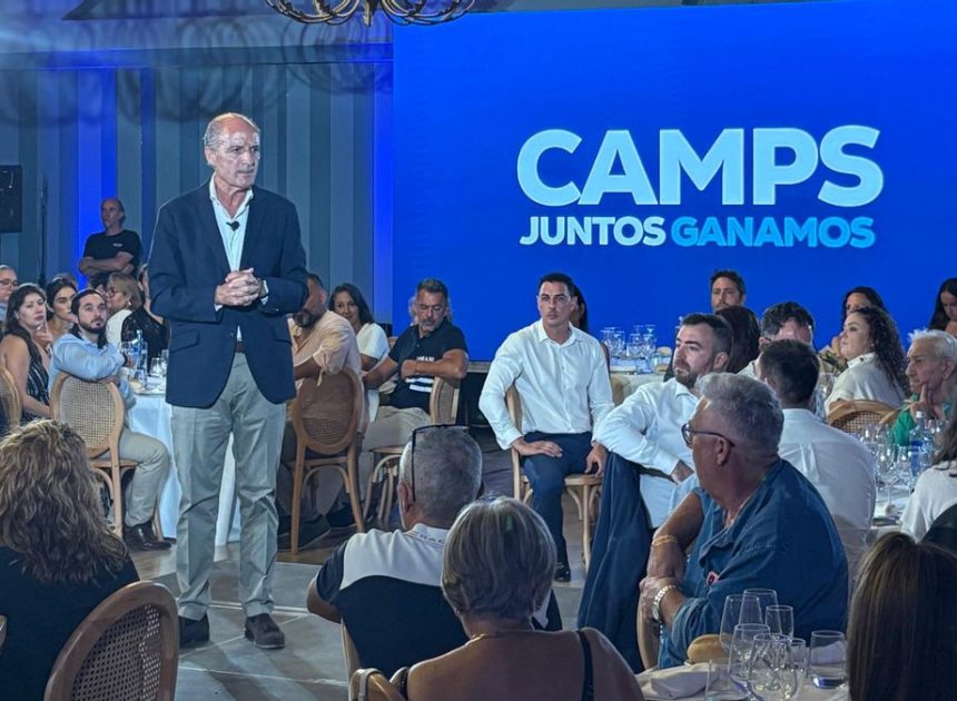 Camps se postula ante una nueva crisis de Mazón por El Ventorro: «Soy el único militante que quiere presidir el partido»