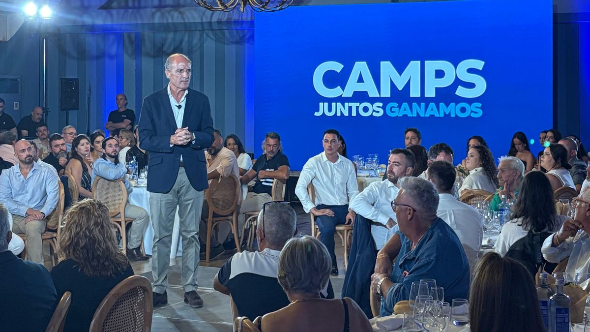 Camps se postula ante una nueva crisis de Mazón por El Ventorro: «Soy el único militante que quiere presidir el partido»