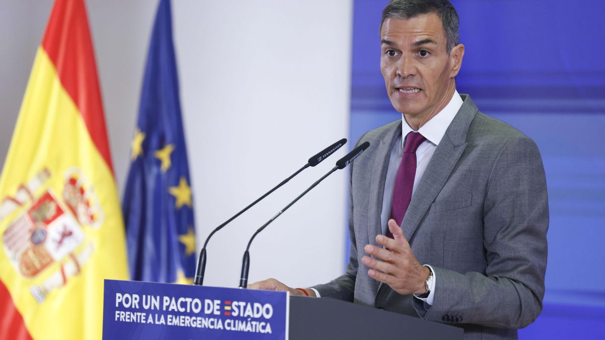 Sánchez propone crear una Agencia Estatal de Protección Civil para actuar frente a catástrofes climáticas
