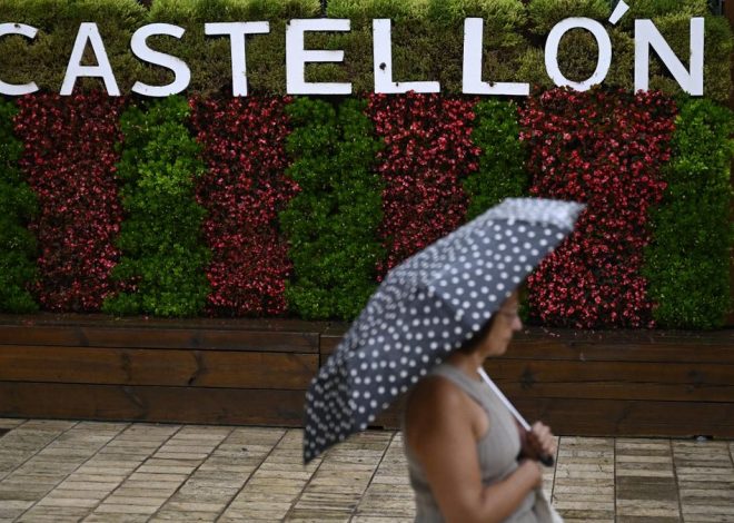 La Aemet advierte de lluvias y tormentas intensas hasta el miércoles en varias zonas del este de España