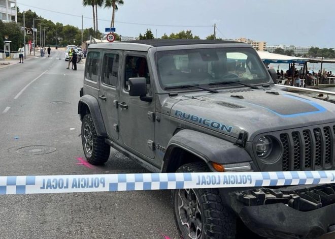 Detenido un conductor por atropellar a tres mujeres en Ibiza, una de las cuales ha muerto