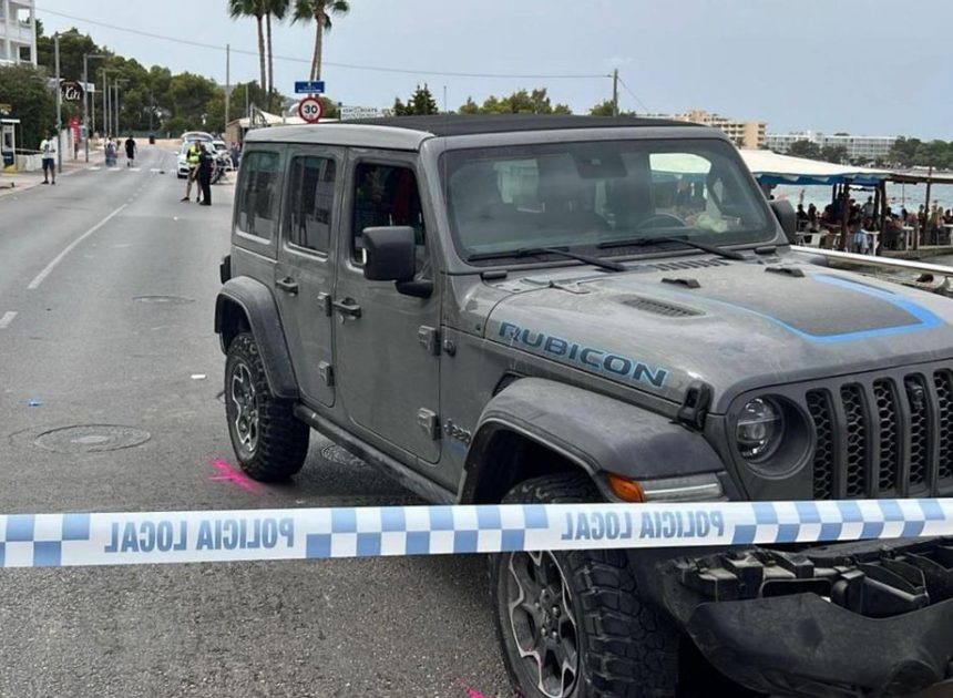 Detenido un conductor por atropellar a tres mujeres en Ibiza, una de las cuales ha muerto