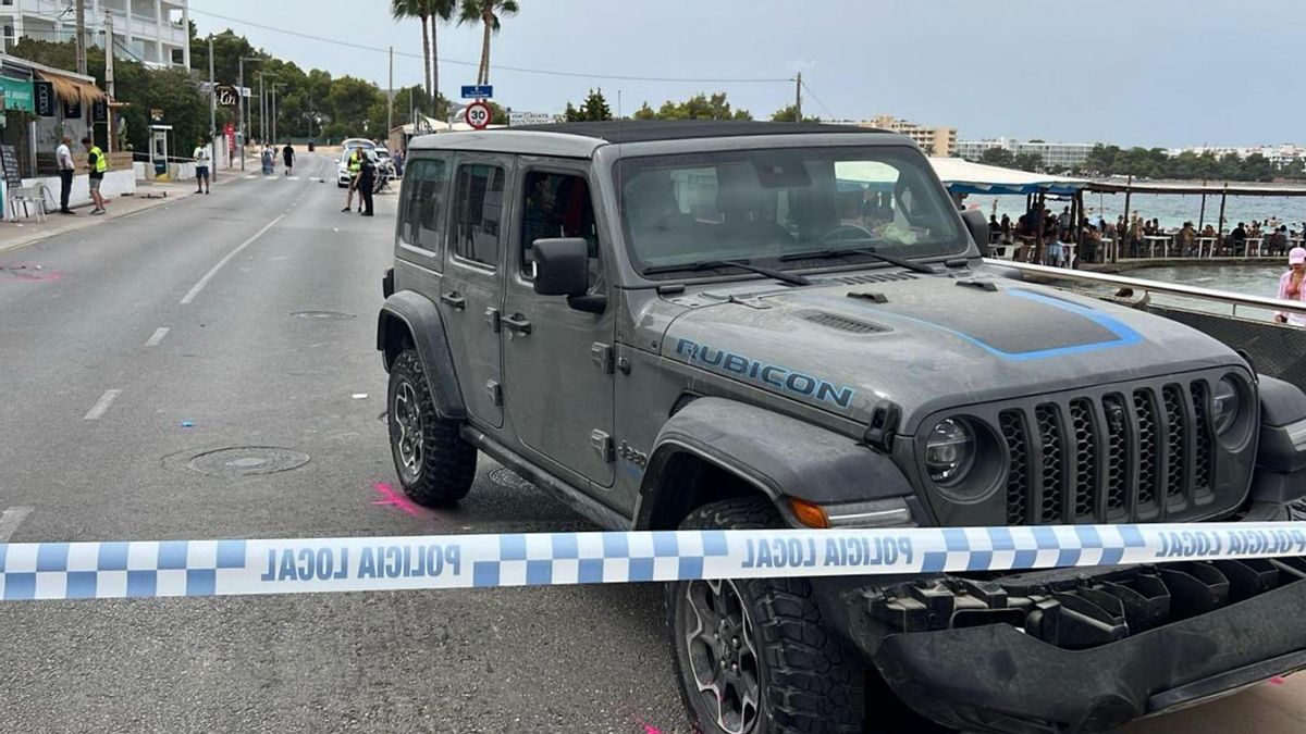 Detenido un conductor por atropellar a tres mujeres en Ibiza, una de las cuales ha muerto