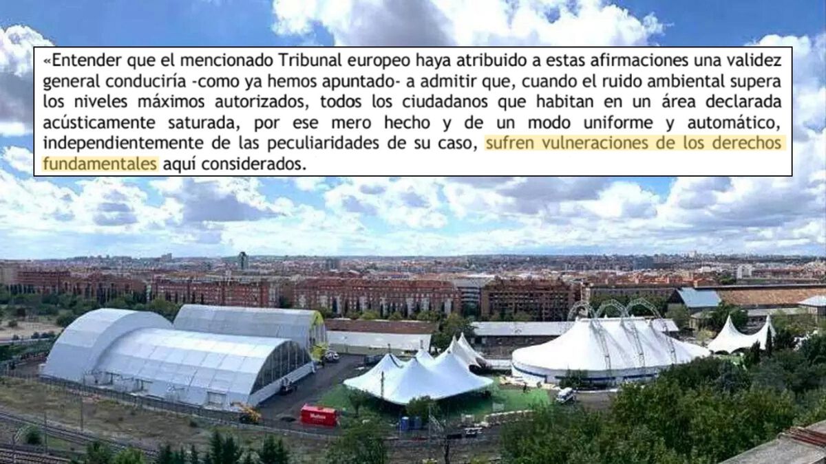 Rapapolvo del Defensor del Pueblo a Almeida por el ruido de Espacio Delicias y su «vulneración de derechos» a los vecinos