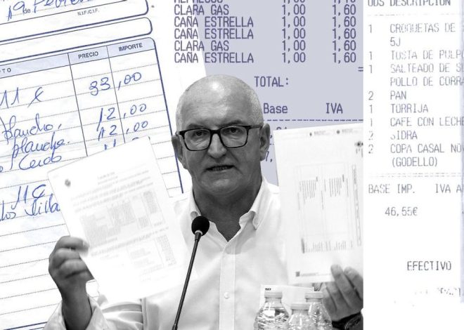 Cervezas, copas y chupitos en el PP de Noia: 30.000 euros fundidos por un alcalde pese al reparo de la interventora