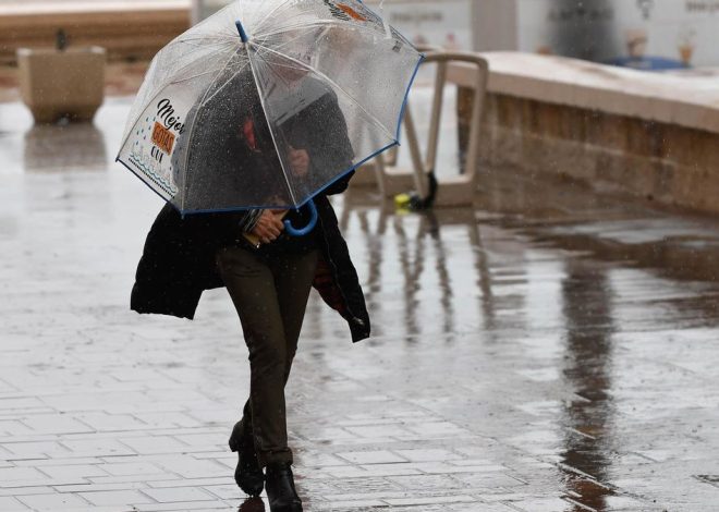 La Aemet prevé una semana más cálida de lo normal y lluvias en el Mediterráneo