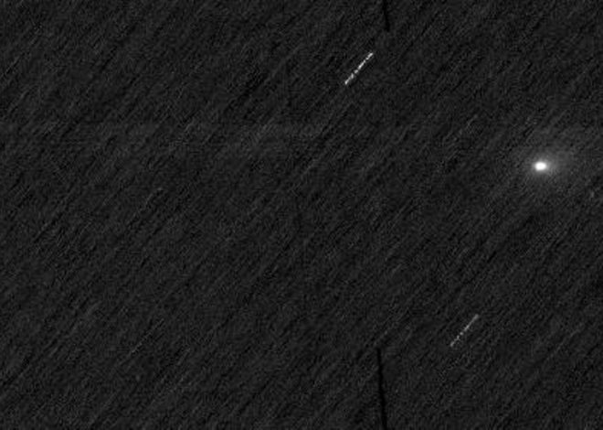 Nuevas fotografías del cometa interestelar 3I/ATLAS a su paso por Marte de camino al Sol