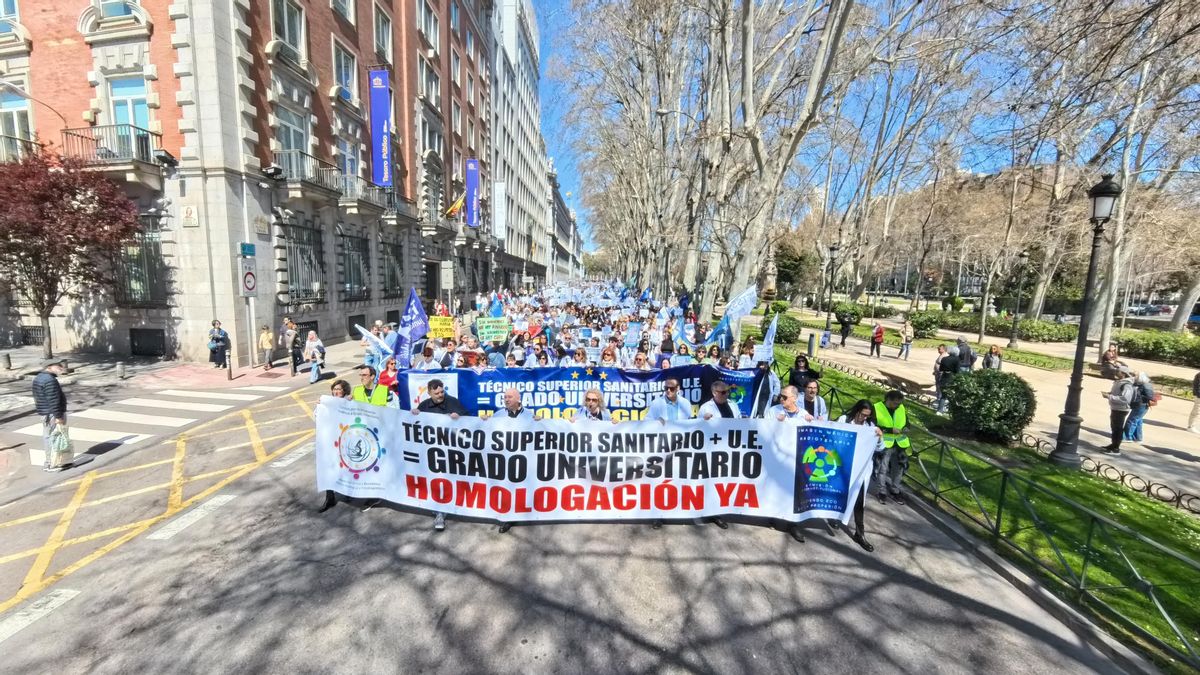 Huelga de cuatro días en sanidad: los técnicos superiores van al paro por sus condiciones y su formación
