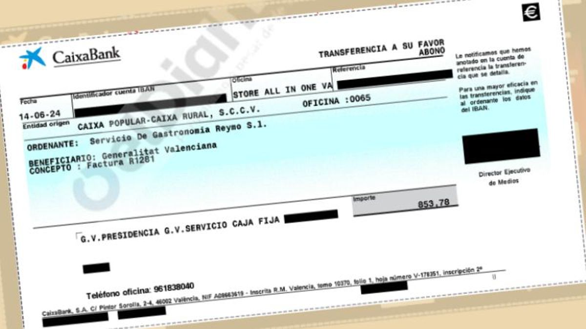 La factura del ‘dos estrellas Michelín’ que Mazón intentó cargar al erario: pagó «en efectivo» una comida de 853 euros
