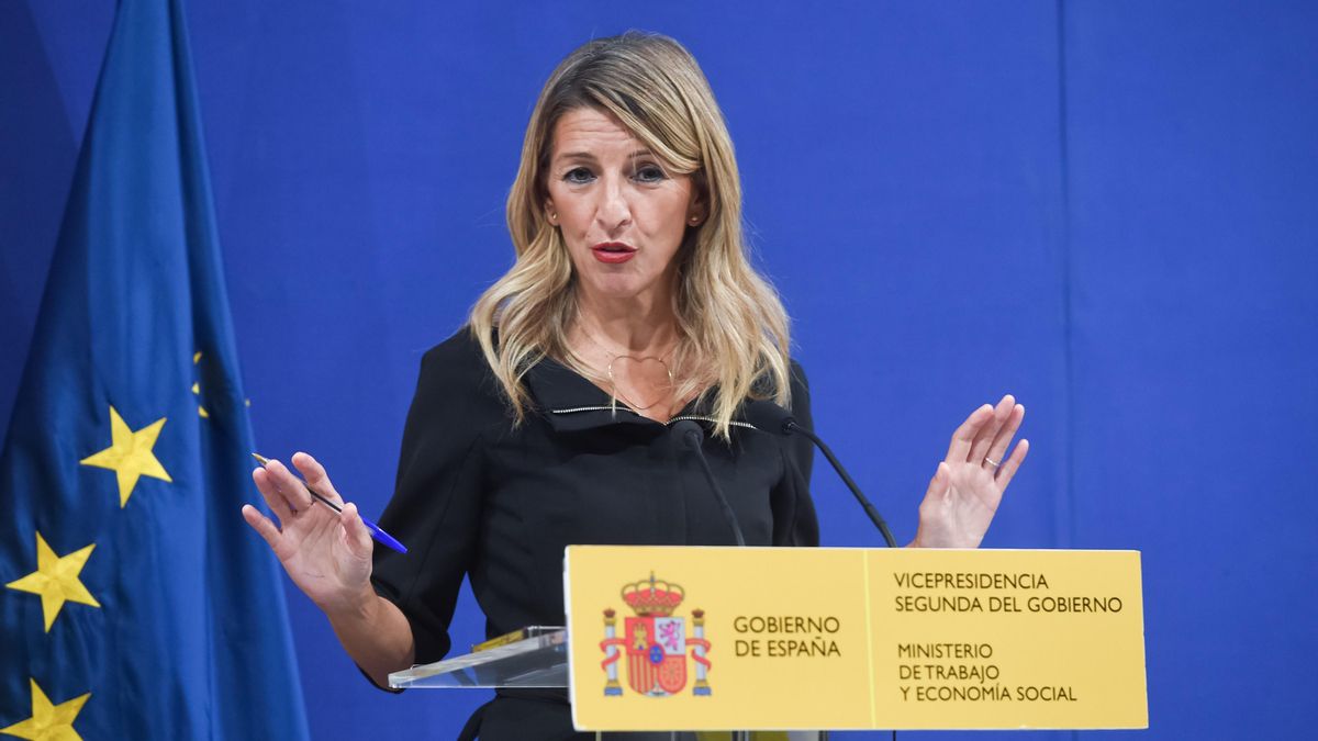 Yolanda Díaz se vuelca contra Uber Eats por sus «incumplimientos» de la Ley Rider: «No nos va a tomar el pelo»