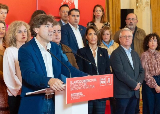 El PSE-EE avisa a PNV y EH Bildu que no busquen «soberanías imaginarias» para superar el Estatuto vasco