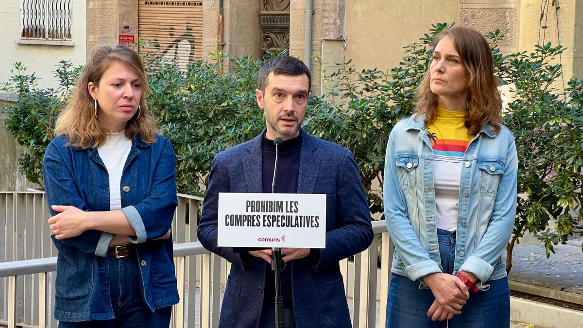 Los Comuns presentan una ley para prohibir la compra de segundas viviendas para invertir